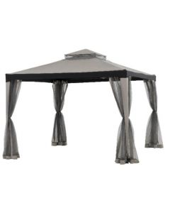 10x10 Chatam Gazebo(W/ Netting)