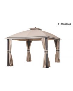 Broyhill Asheville 10x12 ft Soft Top Gazebo With Curtain and Netting