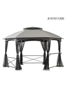 11X13 Hexagonal Gazebo(W/ Netting)