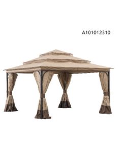 13x13 tini 3-Tiered Soft Top Gazebo