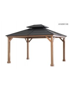 10ft.x12ft.Colling Wood Gazebo without wall and netting