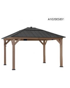11x13 Grayden One-Tiered Hard Top Gazebo