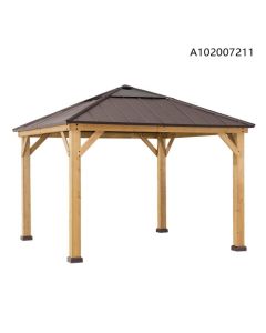 11X11 Grayden One-Tiered Hard Top Gazebo(Copper)