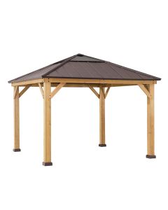 10x10 Grayden One-Tiered Hard Top Gazebo(Copper)