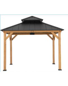 11x11 Archwood V.6C two-tiered Hard Top Gazebo