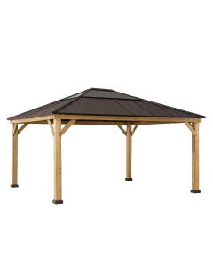 13x15 Grayden One-Tiered Hard Top Gazebo(Copper)