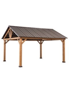 12*14 Cedar Gazebo Pavilion (Copper)