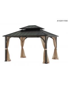 11x13 Churchill Hard Top Gazebo(W/ Netting)