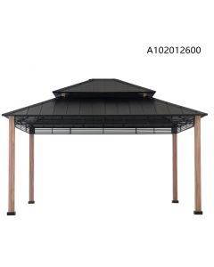 Roberta 13ft x 15ft Two-tier Hardtop Gazebo