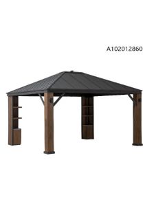 12x14 Elmgrove(Darby) V.3B one-tiered Hard Top Gazebo