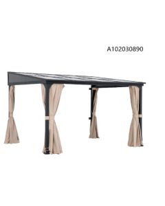10x12 Merriam V.1B Gazebo(W/ Netting&Curtain)