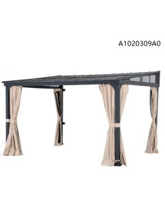 10x12 Merriam Gazebo(W/ Netting&Curtain)