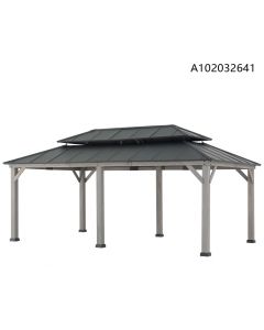 12x20 Archwood Steel Top Gazebo(Post 14)