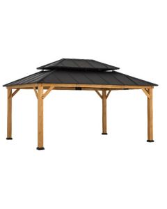 12x16 Archwood Steel Top Gazebo