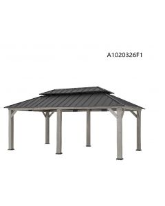 12x20 Archwood Steel Top Gazebo