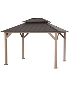 10x12 Archwood Iron Roof Tent  (W/ Netting)