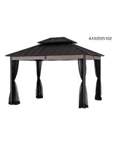 HANCOCK 10X12FT HARDTOP METAL GAZEBO
