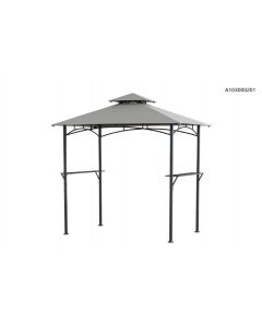 Hb Tiki Grill Gazebo 8X5-Grey