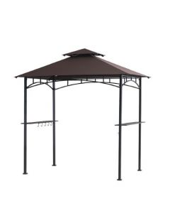 5 Ft X 8 Ft Grill Gazebo With Led Lights
