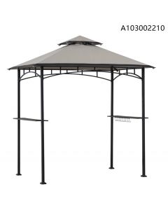 8x5 Softtop Grill Gazebo(Light Grey)