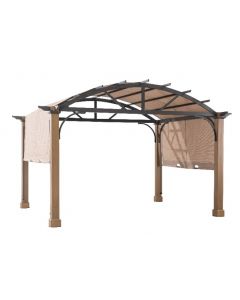 10x12 Longford Pergola(10*12 Vancotte Pergola with Wooden poles