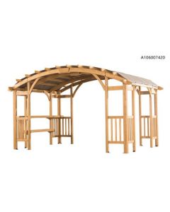 10X14 Bertram Arched Pergola