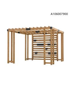 Summercove 10X10 Sophia V.1B Pergola(With Hanging Planters)