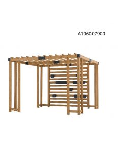 SummerCove 10x10 Sophia V.1B Pergola(With Hanging Planters)