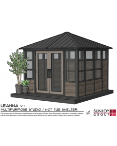 SummerCove Leanna Multipurpose Studio/Hot Tub Shelter