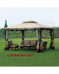 Replacement Curtain Set Monterey Gazebo