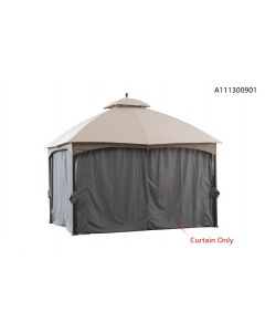 Curtain For 10X12 Gazebo(Grey)