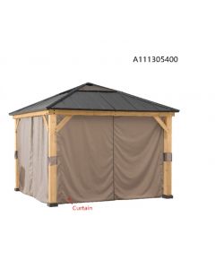 Curtain Universal For 11x11 Wood Gazebo