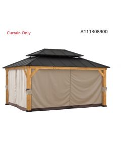 Curtain For 12x16 Hardtop Gazebo