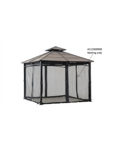 10 Ft Mosquito Netting For Hardtop Gazebo