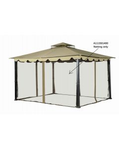 GAZEBO NETTING 10X12