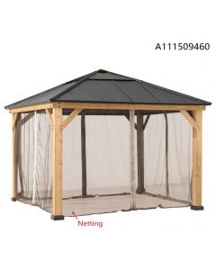 Netting Universal For 8x8 Wood Gazebo