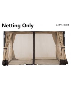Netting For 11x13 Moorehead Domed Soft Top Gazebo