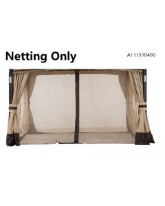 Netting For 11x13 Moorehead Domed Soft Top Gazebo
