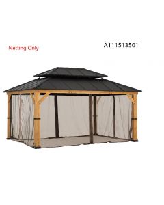 Netting For 12x16 Hardtop Gazebo