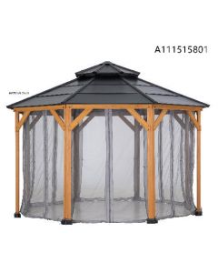 Netting For 13x13 Hardtop Gazebo