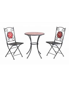 Red Bistro Set