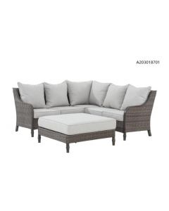Windsor Curved Large Sectional with ottoman