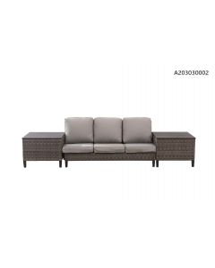 Broyhill Legacy Ardendale deep 3-Seat Sofa and side table 2pk