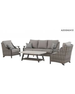 Sun Valley Deep 4PC Seating Set (Heat Transfer Top)