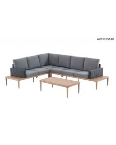 CANVAS EDENVALE 4-PIECE SECTIONAL SET