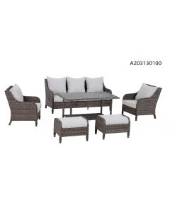 Windsor/Mandel 6 Piece Conversation Dining Set