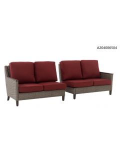 Ardendale Left Arm & Right Arm Loveseat(Steel)