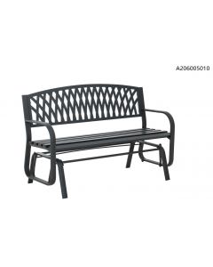 Flintridge Metal Glider Bench