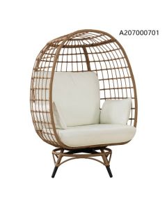 Baytree Egg Cuddle Chair(Olefin,Light Brown)
