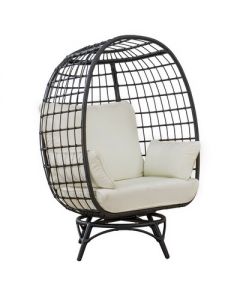 Baytree egg Cuddle Chair(Olefin,Black)